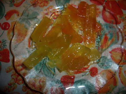 Сладко от динени кори