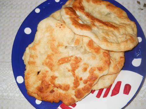 Мекици с прясно мляко