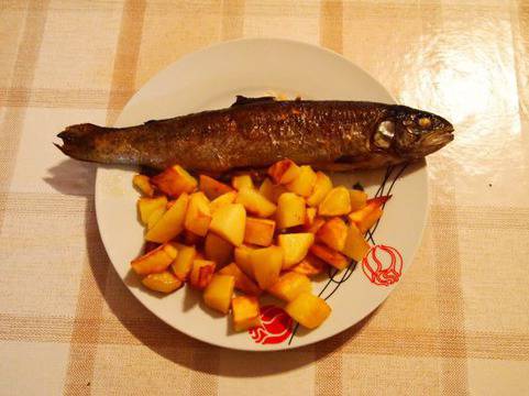 Пъстърва във фолио