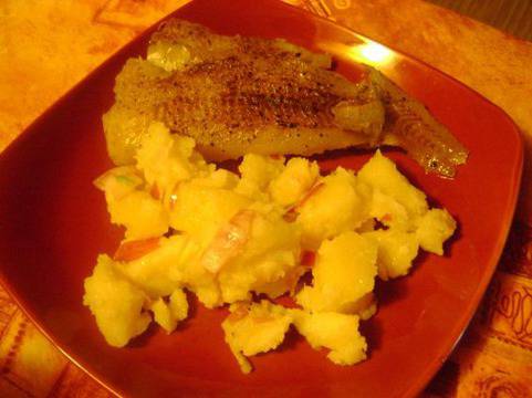 Филе от треска на фурна