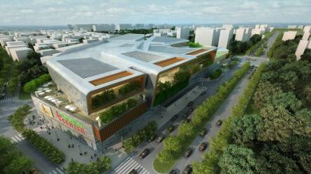 Вижте новия мол две седмици преди откриването