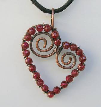 Бижу от медна тел