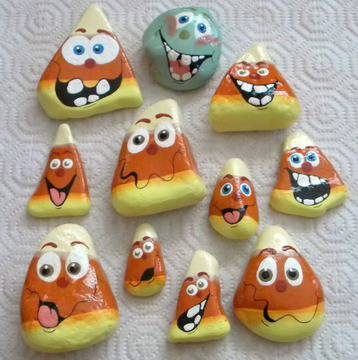 Чудни рисувани камъчета в Чудо Голямо