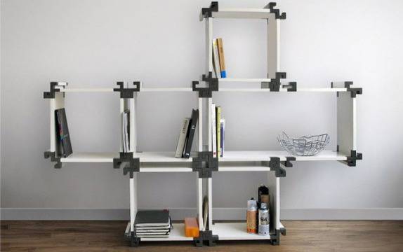 Рафтове за книги, които се сглобяват като пъзел