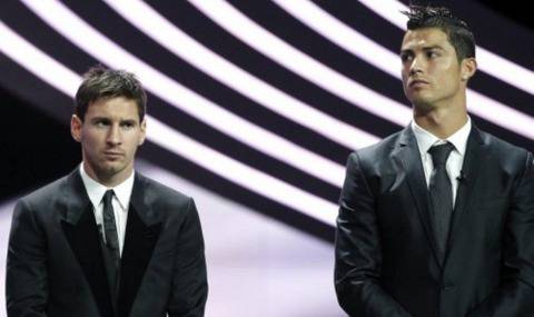 Нарисуваха Меси и Роналдо… с топка (видео)