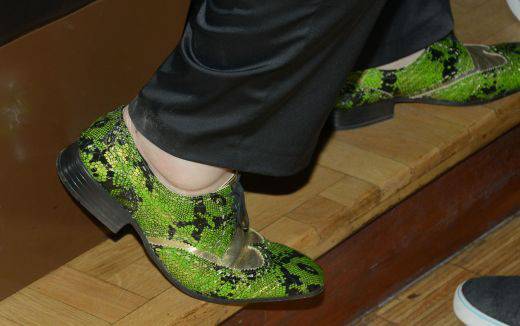 Митьо Пищова се напъха в крокодилски чепици