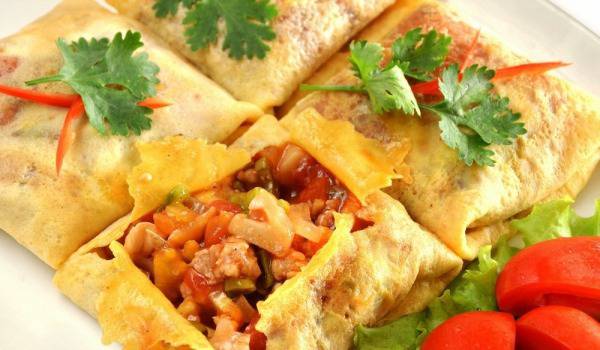 Студени предястия с палачинки