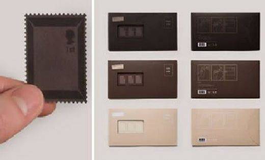 Пускат пощенски марки с вкус на шоколад