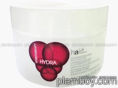 Маска-балсам-пилинг за боядисана и суха коса-вино и грозде – Hydra EKS