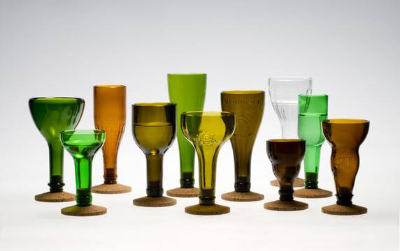 Старите бутилки се използват за …