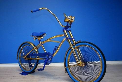 Луксозен Swarovski велосипед