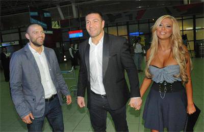 Андреа репетира в Берлин за пасо добле в “Дансинг старс”