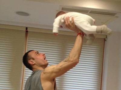 Бербатов показа втората си дъщеричка