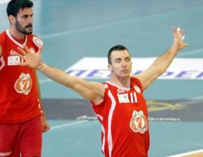 Боян Йорданов отново беше най-резултатен за Олимпиакос