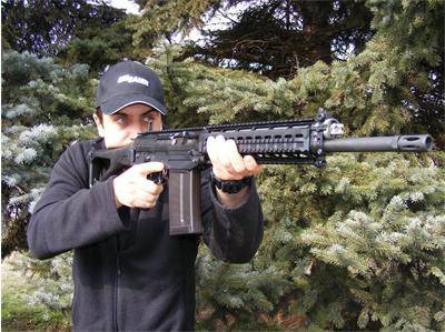 Пускат ловен и боен вариант на SIG SG-751-SAPR