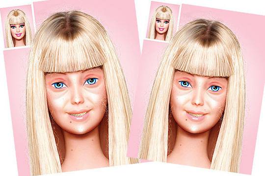 ЛЕЛЕ! Вижте Барби без грим