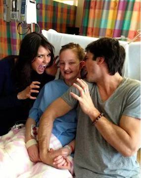 БРАВО на Нина Добрев и Иън Сомърхолдър