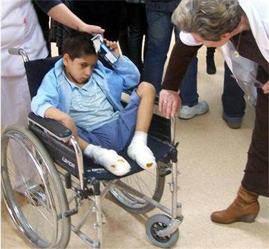 Изрязаха части от измръзналите ходила на 5-годишно малтретирано дете