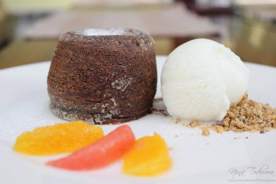 Шоколадово суфле с кувертюр