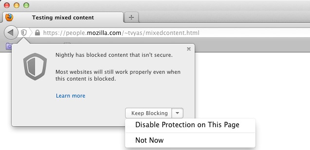 Как очистить ssl в mozilla