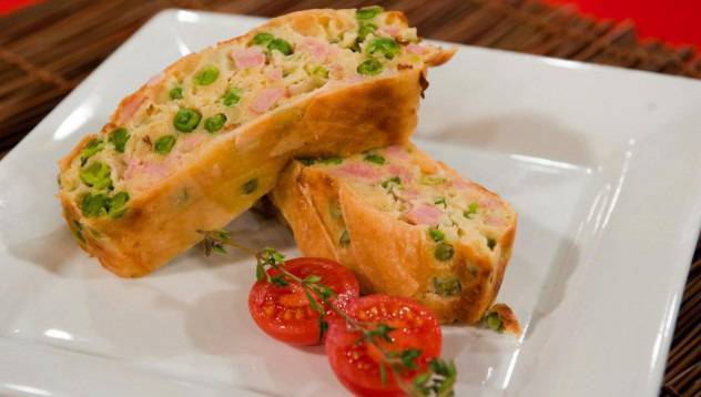 Солен кекс с грах и бекон видяна 1682 коментари 3