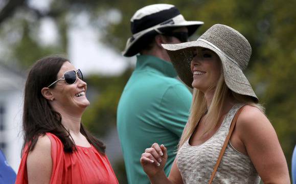 СНИМКИ: Линдзи Вон подкрепи любимия си Тайгър Уудс