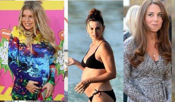 ТОП 5 на най-известните бременни звезди в момента