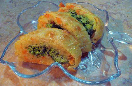 Картофено руло с броколи