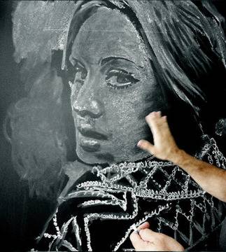 Дизайнерски рисунки с тебешир