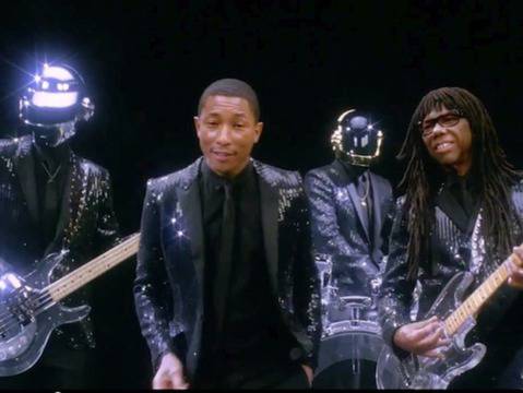 Get Lucky с новото фънки парче на Daft Punk ft. Pharrell Williams (Видео)
