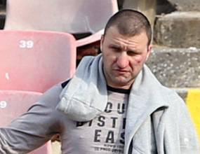 Пребитият Костадин Ангелов: Няма да спра да ходя по стадионите заради олигофрени като тези