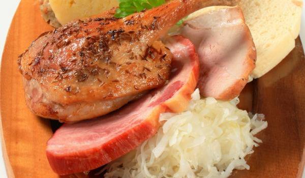 Петел със зеле