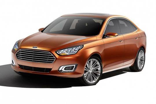 Ford Escort Concept на Шанхайското автомобилно изложение
