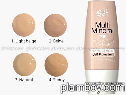 Фон дьо тен Multi Mineral Mat с комплекс от минерали – Bell