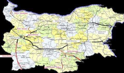 Строителството на магистрала „Марица“ изостава с 6 месеца