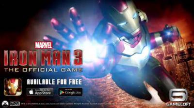 Gameloft пуска играта „Iron Man 3“ за iOS и Android