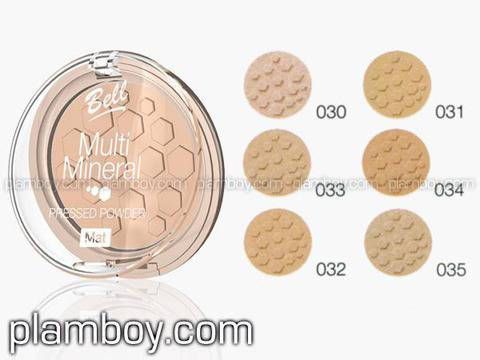 Пудра за лице Multi Mineral Mat Pressed Powder – Bell*