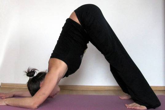 Разтягаща поза “Делфин”