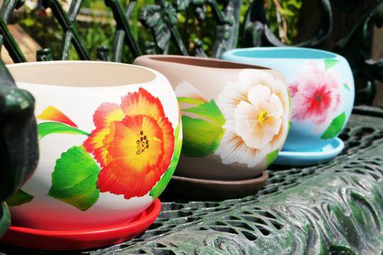 Спечелете рисувана саксия от CERAMIT ART