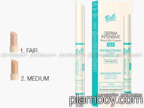 Коректор Derma Intensive 15+ с антибактериален ефект – Bell