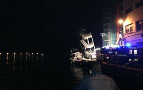 Корабен инцидент в Генуа