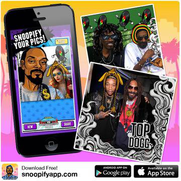 Snoop Dogg с игра за iPhone и собствено мобилно приложение