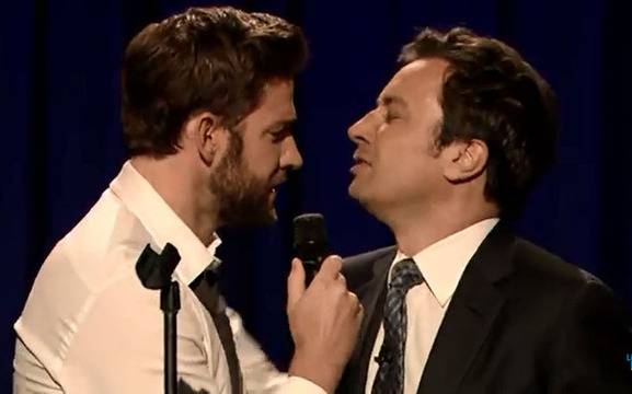 Джон Красински vs Джими Фалън в Lip Sync Battle