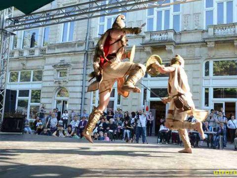 Прабългарски багатури на туристическото изложение