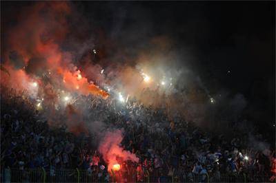 Петима фенове на „Левски“ задържани след мача с „Лудогорец“