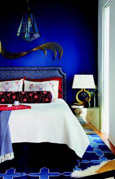 Синьото е най-добрият цвят за спалня