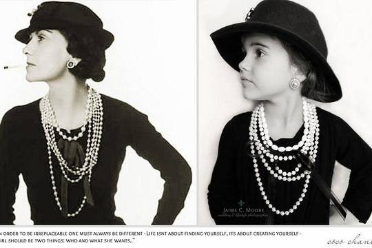 Как би изглеждала Коко Шанел на 5?