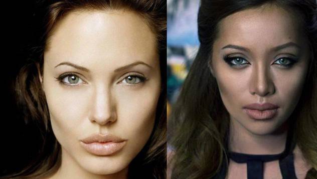 Грим а ла Анджелина Джоли видяна 9833 коментари 1