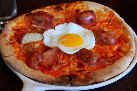 Пица с прошуто и картофи