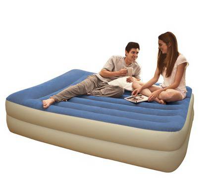 Intex Надуваем матрак с помпа 767714 152х203х41